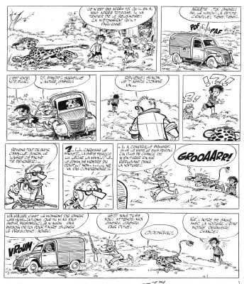 Tabary | TOTOCHE, Planche originale 41 Le Grand Voyage | Galerie Napoléon