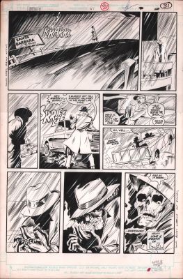 Bob Downs, Lou Manna | Infinity Inc #51 P.31 - Mister Bones in Disguise - 1988 | Anthony’s Comic Book Art