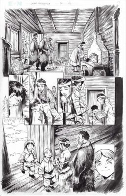 Siya Oum | Lady Mechanika the Devil in the Lake 2 Pg 17 | TDArt