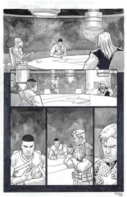 German Peralta | Black Panther Issue 11 Page 13 | Splash Page