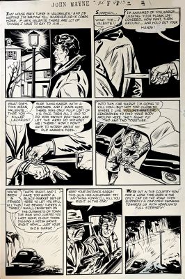 Jack Sparling | John Wayne Comics #25 P 13 (Large Art) 1953 | Romitaman