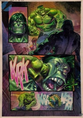 Nic Klein | The Infernal Hulk Issue 4 Page 11 | Felix Comic Art