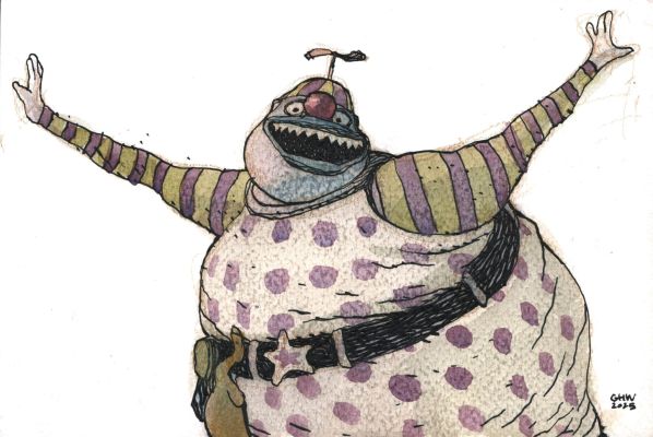 Gabriel H. Walta | Pin Up Clown | The Green Room