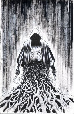 R.D. Brown | Red Roots Issue 01 Page Big Clutch Variant Cover | ComiConArt