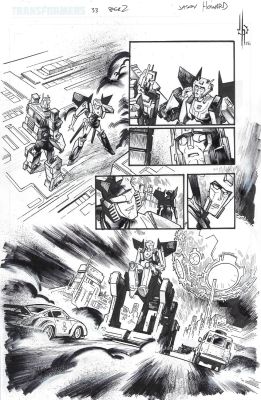 Jason Howard | Transformers (2023 Image) Issue 33 Page 02 | Splash Page