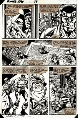 Kerry Gammill, Ricardo Villamonte - Power Man And Iron Fist #79 P 22 (Power Man And Iron Fist Throughout!) 1981