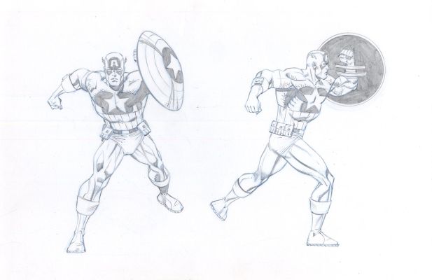Pat Olliffe | Captain America | Catskill Comics