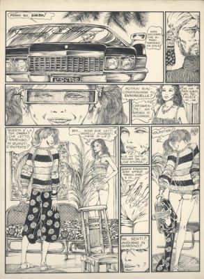 GUIDO CREPAX - TAVOLA ORIGINALE EMMANUELLE 1978 matita e china cm 36,5 x 51 | eBay Europe