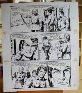 Ferri, Galieno - Original plate Zagor "Indian Circus" no. 84 | Catawiki