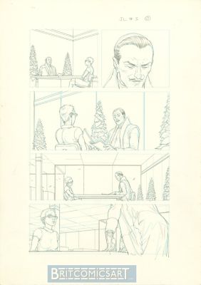 Frank Quitely | Jupiter’s Legacy 5 Pg 3 By Frank Quitely Wolfe Interrogates Issue 5 Page 3 | BritComicsArt