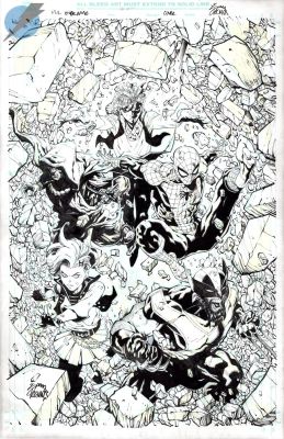 Ryan Stegman | Ultimate Endgame: Finale Issue 1 Page Cover | Felix Comic Art