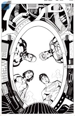 Ryan Sook | Action Comics Issue 1099 Page Cover | Felix Comic Art