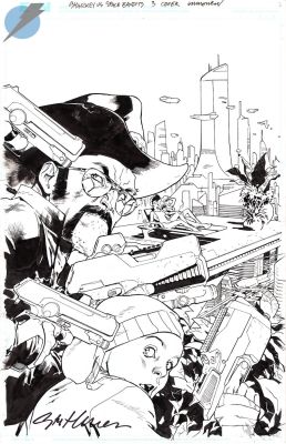 Stuart Immonen | Star-Crossed Issue 3 Page Cover | Felix Comic Art