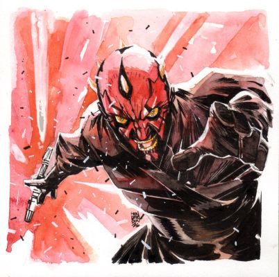 Mike Henderson | Darth Maul | Comic Art House
