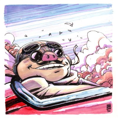 Mike Henderson | Porco Ross | Comic Art House