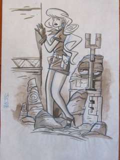 Lapone, Antonio - illustration originale - Desy Blonde - (1998) | Catawiki