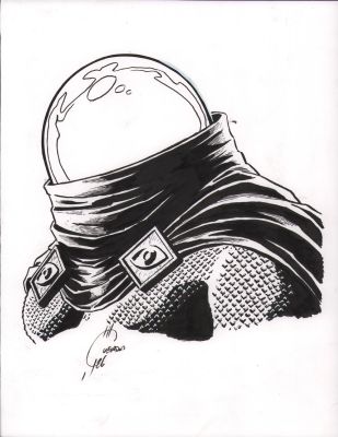 Joe Quesada | Mysterio Commission - Signed - 2026 | Anthony’s Comic Book Art