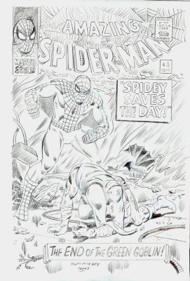 Mike Esposito | Amazing Spider-Man #40 Full Detailed Pencil Cover Recreation (1994) | Romitaman