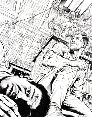 Marco Santucci | Tyler Rake: an Extraction Story #04 Cover Issue 04 Page Cover | Comic Art House