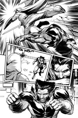 Julius Ohta | Wolverine Issue 22 Page 15 | ComiConArt