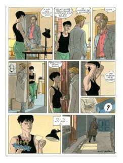 JUILLARD - Lot 11 - ANDRÉ JUILLARD Le Cahier bleu, Casterman 1994 Planche...