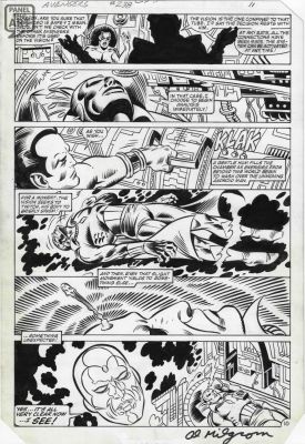 Al Milgrom | Avengers 238 Page 10 | Panel Page Art
