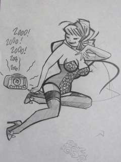 Lapone, Antonio - illustration originale - Pin-up - 2000 | Catawiki