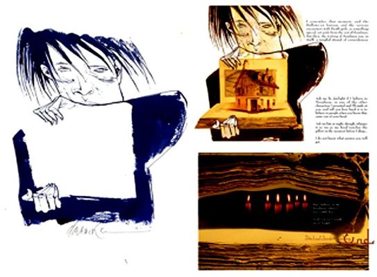 Dave McKean | Dave McKean ’The Last Sandman Story’ Splash Page 13 From Dust Covers: the Collected Sandman Covers Original Art (Dc/Vertigo, 1997) | Romitaman