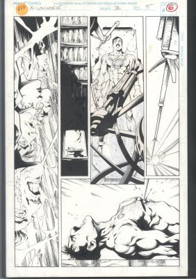 Carlos Pacheco Cam Smith | Pacheko And Cam Smith X-Universe # 2 Art - Horrific Surgery Issue X-Universe # 2 Page 5 | Koch Comic Art