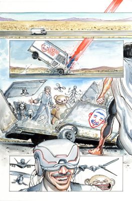Juan Ferreyra | Absolute Superman Issue 23 Page 17 | ComiConArt