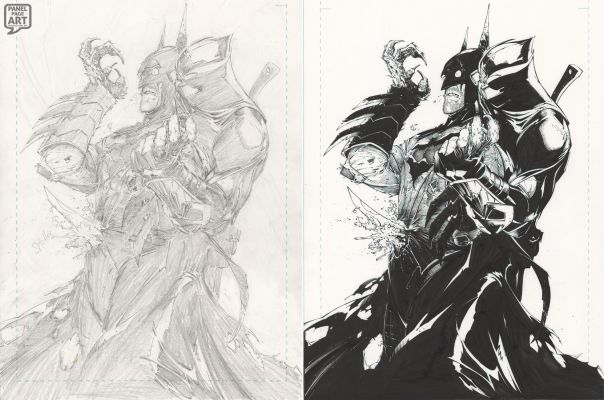 Greg Capullo | Batman 5 Page 19 Splash | Panel Page Art