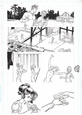 Andrei Bressan – The Uncanny X-Men 9p9 – Gambit – Nightcrawler | Berserker Art