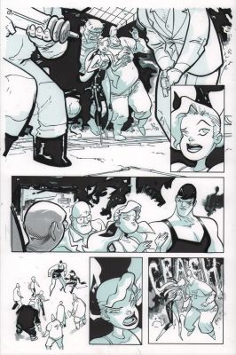 Jay Leisten | Harley Quinn 2021 Series Panel Page - Harley & Kevin | Anthony’s Comic Book Art