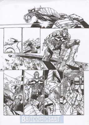 Henry Flint | 2000Ad Prog 1484 Abc Warriors Pg 4 By Henry Flint Issue 1484 Page 4 | BritComicsArt