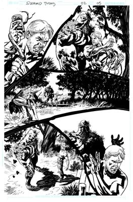 Yanick Paquette (Digital) | Swamp Thing #02 Page 05 Issue 02 Page 05 | Comic Art House