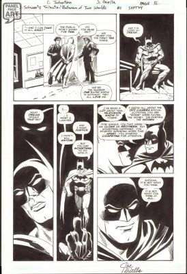Carmine Infantino | Dc Presents: Batman 1 Page 5 | Panel Page Art