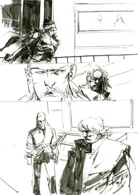 Ashley Wood | Metal Gear Solid - Published Original Art | Scott Eder