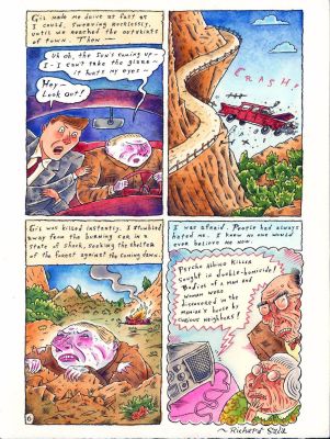 Richard Sala | The Residents - Freak Show (1992) - Herman the Human Mole Page 6 | Scott Eder