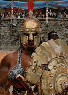 MICHEL FAURE - lot 324 - Dessin original Ã  la gouache. Dimensions : 29,5 cm x 21 cm.