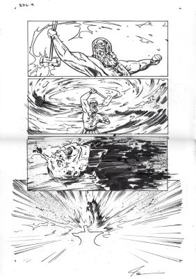 Jacob Phillips | The Peril of the Brutal Dark: an Ezra Cain Mystery Issue 06 Page 19 | Splash Page
