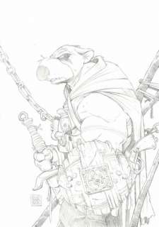 Oscar Martin - lot 406 - Solo, dessin original Ã  la mine de plomb réalisé pour un…