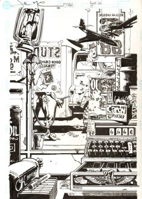 John McCrea – Route 666 issue 15 – Cover | Berserker Art
