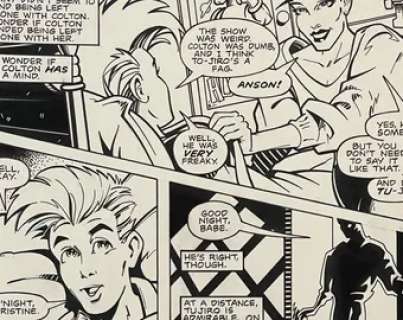 Pander Brothers | Grendel: Devil’s Legacy #1 / Pg. 5 - Original Page by the Pander Brothers | Pander Brothers