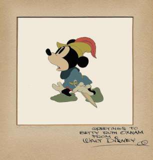 BRAVE PETIT TAILLEUR - Studios Walt Disney 1938  Cellulo original de Mickey | Rossini