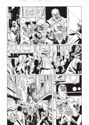 Paul Davidson – X-Force – 42p4 – Colossus Wolverine Domino | Berserker Art