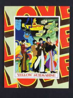 The Beatles - Franco Bruna - original illustr. "Yellow Submarine" | Catawiki