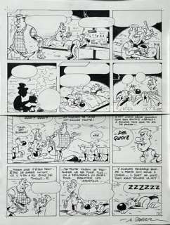 Janvier, Michel (1954) | "Les Aventures de Ran Tan Plan", le stupide chien fétiche… | Stanley’s Auction