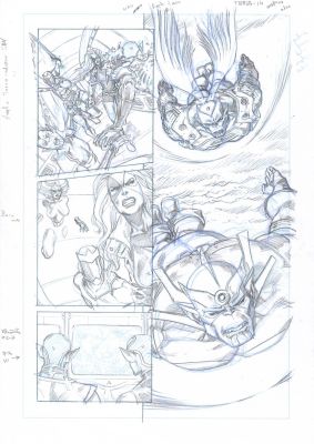 Fernando Blanco | THUNDERBOLTS #123 P. 14 (prelim) | The Green Room