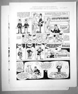 Douanes/Douaniers... | Douanes/Douaniers - Ensemble de 2 belles planches originales... | Farrando