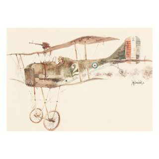 Jeff MacNelly (American, 1947-2000), World War I Fighter Plane | misc / divers